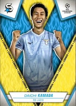 Daichi Kamada Lazio Roma Topps UEFA Club Competitions Superstars 2023/24 Common #156