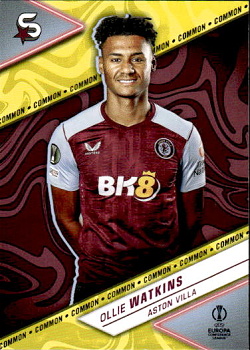 Ollie Watkins Aston Villa Topps UEFA Club Competitions Superstars 2023/24 Common #171