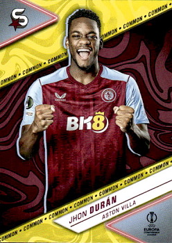 Jhon Duran Aston Villa Topps UEFA Club Competitions Superstars 2023/24 Common #172