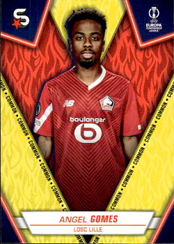 Angel Gomes LOSC Lille Topps UEFA Club Competitions Superstars 2023/24 Common #175