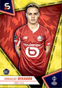Ignacio Miramon LOSC Lille Topps UEFA Club Competitions Superstars 2023/24 Common #176