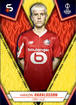 Hakon Haraldsson LOSC Lille Topps UEFA Club Competitions Superstars 2023/24 Common #179