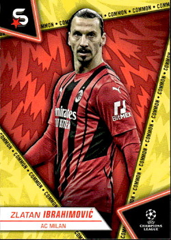 Zlatan Ibrahimovic A.C. Milan Topps UEFA Club Competitions Superstars 2023/24 Common #199