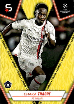 Chaka Traore A.C. Milan Topps UEFA Club Competitions Superstars 2023/24 Common Image Variation #4