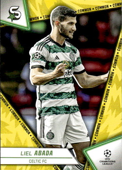 Liel Abada Celtic Glasgow Topps UEFA Club Competitions Superstars 2023/24 Common Image Variation #43