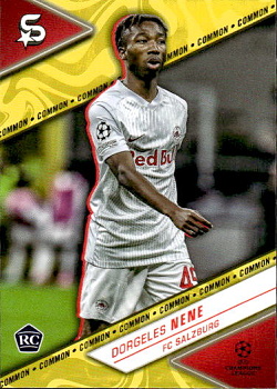 Dorgeles Nene Red Bull Salzburg Topps UEFA Club Competitions Superstars 2023/24 Common Image Variation #73