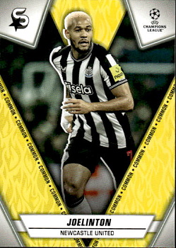 Joelinton Newcastle United Topps UEFA Club Competitions Superstars 2023/24 Common Image Variation #103