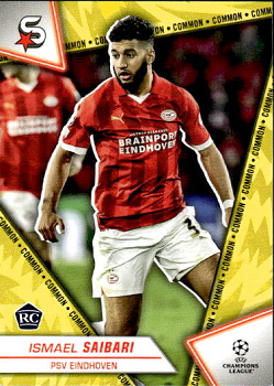 Ismael Saibari PSV Eindhoven Topps UEFA Club Competitions Superstars 2023/24 Common Image Variation #122