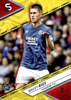 Bailey Rice Glasgow Rangers Topps UEFA Club Competitions Superstars 2023/24 Common Image Variation #123