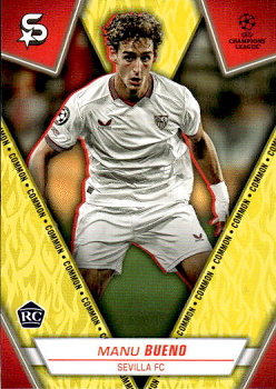 Manu Bueno Sevilla FC Topps UEFA Club Competitions Superstars 2023/24 Common Image Variation #147