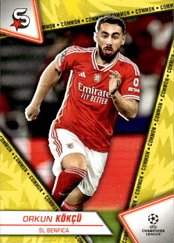 Orkun Kokcu SL Benfica Topps UEFA Club Competitions Superstars 2023/24 Common Image Variation #149