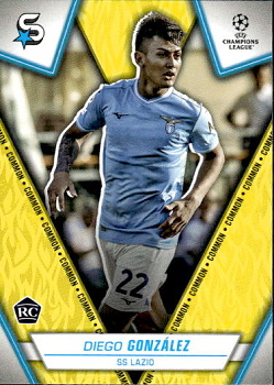 Diego Gonzalez Lazio Roma Topps UEFA Club Competitions Superstars 2023/24 Common Image Variation #152