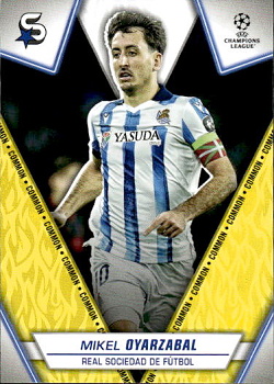 Mikel Oyarzabal Real Sociedad Topps UEFA Club Competitions Superstars 2023/24 Common Image Variation #165