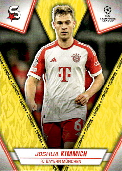 Joshua Kimmich Bayern Munchen Topps UEFA Club Competitions Superstars 2023/24 Common Image Variation #166
