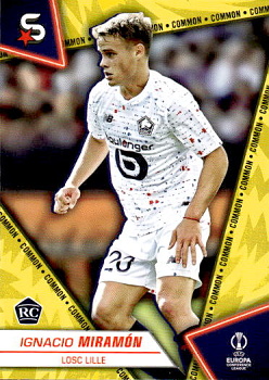 Ignacio Miramon LOSC Lille Topps UEFA Club Competitions Superstars 2023/24 Common Image Variation #176