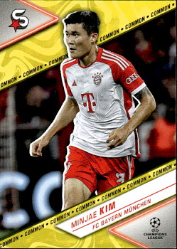 Min-jae Kim Bayern Munchen Topps UEFA Club Competitions Superstars 2023/24 Common Image Variation #177
