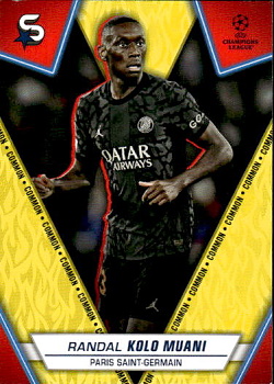 Randal Kolo Muani Paris Saint-Germain Topps UEFA Club Competitions Superstars 2023/24 Common Image Variation #184