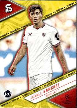 Juanlu Sanchez Sevilla FC Topps UEFA Club Competitions Superstars 2023/24 Common Image Variation #189