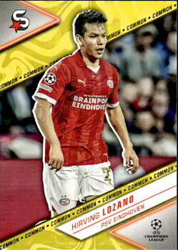 Hirving Lozano PSV Eindhoven Topps UEFA Club Competitions Superstars 2023/24 Common Image Variation #190