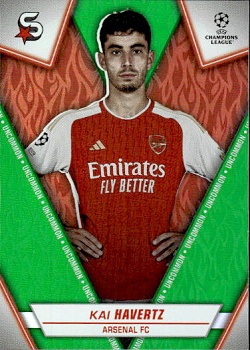 Kai Havertz Arsenal Topps UEFA Club Competitions Superstars 2023/24 Uncommon #12