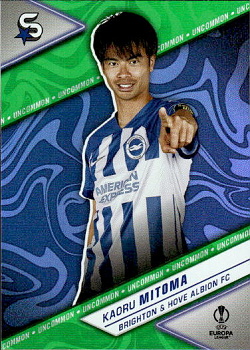 Kaoru Mitoma Brighton & Hove Albion Topps UEFA Club Competitions Superstars 2023/24 Uncommon #33