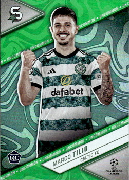 Marco Tilio Celtic Glasgow Topps UEFA Club Competitions Superstars 2023/24 Uncommon #42