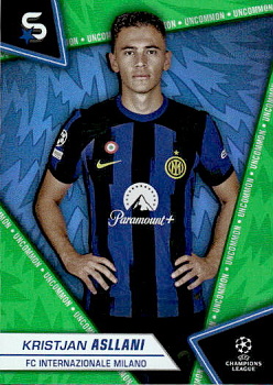 Kristjan Asllani Internazionale Milano Topps UEFA Club Competitions Superstars 2023/24 Uncommon #65