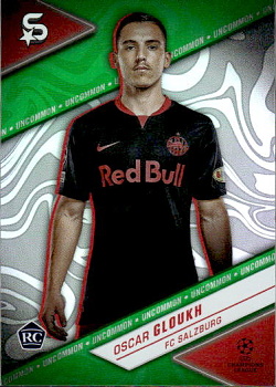 Oscar Gloukh Red Bull Salzburg Topps UEFA Club Competitions Superstars 2023/24 Uncommon #69