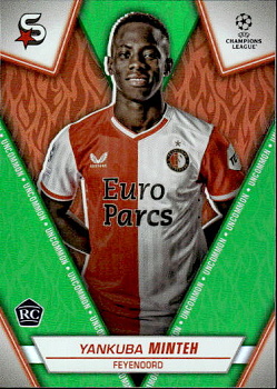 Yankuba Minteh Feyenoord Topps UEFA Club Competitions Superstars 2023/24 Uncommon #76