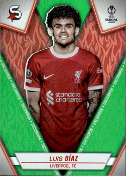 Luis Diaz Liverpool Topps UEFA Club Competitions Superstars 2023/24 Uncommon #85