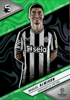 Miguel Almiron Newcastle United Topps UEFA Club Competitions Superstars 2023/24 Uncommon #105
