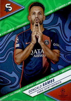 Goncalo Ramos Paris Saint-Germain Topps UEFA Club Competitions Superstars 2023/24 Uncommon #114