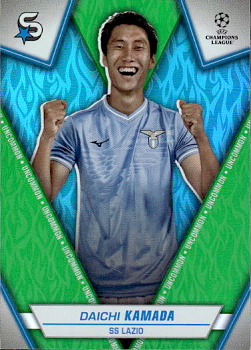 Daichi Kamada Lazio Roma Topps UEFA Club Competitions Superstars 2023/24 Uncommon #156