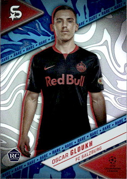 Oscar Gloukh Red Bull Salzburg Topps UEFA Club Competitions Superstars 2023/24 Rare #69