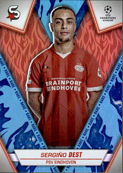 Sergino Dest PSV Eindhoven Topps UEFA Club Competitions Superstars 2023/24 Rare #122