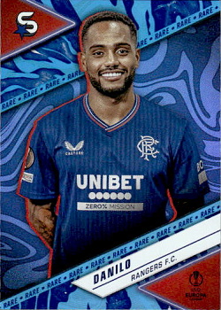 Danilo Glasgow Rangers Topps UEFA Club Competitions Superstars 2023/24 Rare #124
