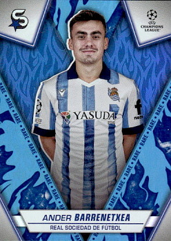 Ander Barrenetxea Real Sociedad Topps UEFA Club Competitions Superstars 2023/24 Rare #143