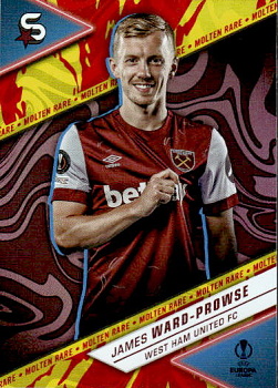 James Ward-Prowse West Ham United Topps UEFA Club Competitions Superstars 2023/24 Molten Rare #159