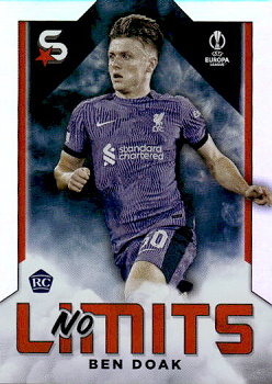 Ben Doak Liverpool Topps UEFA Club Competitions Superstars 2023/24 No Limits #NL-10