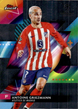 Antoine Griezmann Atletico Madrid Topps Finest UEFA Club Competitions 2023/24 #138