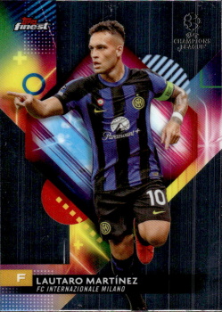 Lautaro Martinez Internazionale Milano Topps Finest UEFA Club Competitions 2023/24 #143