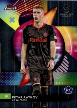 Petar Ratkov Red Bull Salzburg Topps Finest UEFA Club Competitions 2023/24 #146