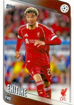 Hugo Ekitike Liverpool Topps UEFA Club Competitions 2025/26  #176