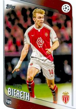 Mika Biereth AS Monaco Topps UEFA Club Competitions 2025/26 #178