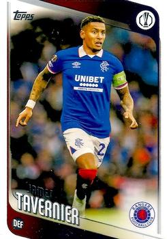 James Tavernier Glasgow Rangers Topps UEFA Club Competitions 2025/26 #188