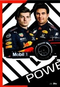 Red Bull Racing Topps F1 Turbo Attax 2021 F1 Base #25