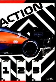 McLaren F1 Topps F1 Turbo Attax 2021 F1 Base #36
