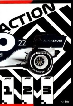Scuderia AlphaTauri Topps F1 Turbo Attax 2021 F1 Base #72