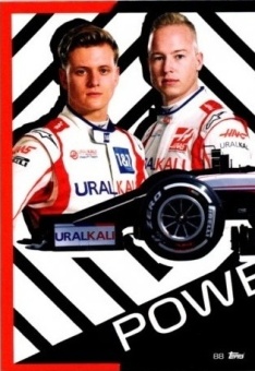 Uralkali Haas F1 Topps F1 Turbo Attax 2021 F1 Base #88