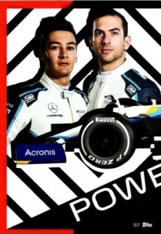 Williams Racing Topps F1 Turbo Attax 2021 F1 Base #97